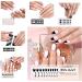 Stylish Semi-Cured Gel Nail Strips Quality Manicure Stickers Nails Art Decoration Suitable for Nail Enthusiasts Bss0230 - Buy Online on GoSupps.com
