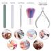 Buy Anself 37PC Nail Accessories Set for Geln gel - Dotting Tools Brushes Strass & More | International Shipping - Buy Online on GoSupps.com