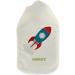 Personalized Hot Water Bottle with Custom Cover | Cozy 800ml Rocket Design | Ideal Gift for Kids & Adults - Buy Online on GoSupps.com