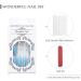 Handcess Long Glossy Blue Coffin Ballerina Press-On Nails 24PC Butterfly Acrylic Art for Women & Girls - Buy Online on GoSupps.com
