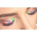 Light-Up Eyeliner 2ct Halloween Costumes Costume Accessories Makeup 1Pair LED Light False Eyelashes Double Eyelid Sticker