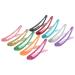 QtGirl 40pcs Glitter Snap Hair Clips - No Slip Metal Barrettes for Baby Girls & Toddlers - Buy Online on GoSupps.com