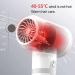 Rechargeable Hair Dryers Portable Cordless Hair Dryer Cold/Warm/Hot Air Detachable Handle Battery Convenient - Buy Online on GoSupps.com
