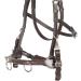 Heinick-Reitsport French Professional Leather Caveson | Brown Cavecon Cavesson for Thoroughbred & Cob | International Shipping Available - Buy Online on GoSupps.com