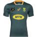 2021 South Africa Rugby T-Shirt,Men's Training Jersey Short Sleeve Tops South Africa Springbok Jersey (Color : Green, Size : Large) Large Green