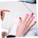 Lot de 10 Embouts de Dissolvants pour Vernis Ongles Taille Standard en Polypropyl ne Protections tanches R utilisables Accessoires Manucure pour Usage Domestique - Buy Online on GoSupps.com