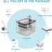 NPET 3L Automatic Cat Water Fountain with Quadruple-Action Filter and Adapter - Clear - Buy Online on GoSupps.com