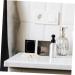 Amosfun 2 Pcs Soap Box Mini Trash Can Pla- Soap Holder Bath Soap Holder Black Soap Dish Soap Storage Dish Stainless Steel Utensil Holder Delicate Garbage Can Travel Ceramics White - Buy Online on GoSupps.com