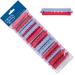 Ponik's constant waves Wickler curlers for a permanent wave set - 19 mm - 12 pieces - cold well windler with tour rubber bags blue red 19 blue red