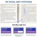FONHCOO Half-Rim Reading Glasses for Men and Women | Blue Light Filter | Seniors Visual Aid | 3.0x Magnification - Buy Online on GoSupps.com