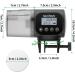 Noodoky Automatic Fish Feeder - USB Powered Timed Dispenser for Small Fish & Turtles in Aquariums - Ideal for Vacation Feeding - Buy Online on GoSupps.com