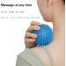 Youery Massage Balls Set - 4 Hedgehog Spiked Massage Balls for Reflex Zones Plantar Fasciitis Pain Relief & Stress Relief - Ideal for Legs Feet Hands & Back - Buy Online on GoSupps.com