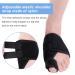 Shanhaikx Hallux Valgus Corrector & Toe Spreader - Universal Size Hammer Toe Relief & Protection (Black Left Foot) - Buy Online on GoSupps.com
