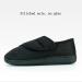 Breathable Diabetic Shoes for Men & Women - Cozy Winter Footwear for Seniors (Black) - Buy Online on GoSupps.com