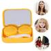 Partykindom 4Tlg Care Box for Colored Contact Lenses | Yellow Lens Container | Travel Eye Case | Fun Caricature Design - Buy Online on GoSupps.com