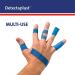 Metal Detectable Blue Elastic Plasters 25x72mm - 100 Strips | Catering First Aid Essential for Food Handling Environments - Buy Online on GoSupps.com
