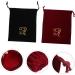 BIUDECO 6 Pcs Storage Bag Make up Holder Hotel Hair Dryer Bag Drawstring Storage Pouch Blower Bags Fabric - Buy Online on GoSupps.com
