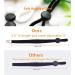 50 Pcs Black Elastic Bands with Adjustable Buckle and Cord Locks for DIY Ear Loops - CaiDieNu - Buy Online on GoSupps.com