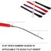 Skyzone Glasses End Tips - 5 Pairs Silicone Anti-Slip Ear Holed Hook Holders | Durable Replacement for Metal D nne Sunglasses - Buy Online on GoSupps.com