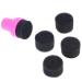 Frcolor 4pcs Nail Brush Set - Polish Sponge Sealant & Stencil for Perfect Manicure | International Shipping - Buy Online on GoSupps.com