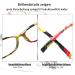 Cojwis 4 Pack Stylish Women's Reading Glasses - HD Clear Lens 3.5x Magnification Multi-Color Options - Buy Online on GoSupps.com