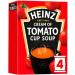 Heinz Cup Soup Variety Pack - Cream of Tomato Vegetable Chicken Mushroom Minestrone Chicken Noodle & Vegetable - 6 Flavors 24 Cups Total - Buy Online on GoSupps.com