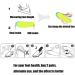 Fluffy Cozy Warm Shoe Insole with Size Chart - Wool Insole for Women and Men - 3 PCS - Buy Online on GoSupps.com