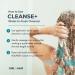 GIRL+HAIR Cleanse+ Sulfate-Free Shampoo - Moisturizing & Restorative for Dry, Damaged Hair | Treat & Prevent Dry, Itchy Scalp | Shea Butter, Tea Tree Oil & Neem Oil | 10.1 fl oz - Buy Online on GoSupps.com