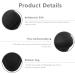 PopetPop 4 Razor Storage Bag for Men - Premium Shaving Accessories - Durable Razor Case & Protection - Black 19x9cm - Perfect for Beards & Grooming - Buy Online on GoSupps.com