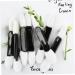 DOITOOL 150 Pcs Sponge Eye Shadow Eyeshadow Brush Kit Women Eyeshadow Brush Set Smudge Stick Make up Travel - Buy Online on GoSupps.com