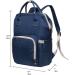 Buy Caucko Baby Diaper Bag | Multifunctional Nylon Travel Backpack with Stroller Hook - Large Capacity & Multiple Compartments (Blue KT01-4) - Buy Online on GoSupps.com