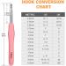 BCMRUN Crochet Hooks Set 14 PCS with Ergonomic Soft Grip Handles | Yarn Knitting Needles Kit for Arthritic Hands | Extra Long Knit Needles & Case | Best Gift for Women - Buy Online on GoSupps.com