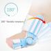Vduck Adjustable Toe Separator & Bale Corrector - Relieve Bale Toes with Silicone Pad - Yellow - Buy Online on GoSupps.com