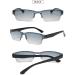 Vevesmundo Semi-Brown Plastic Rectangular Reading Glasses for Men & Women - International Shipping Available - Buy Online on GoSupps.com