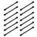 FOMIYES 30pcs Double Ended Eye Shadow Stick Disposable Makeup Sponge Dual- Side Eyeshadow Woman Set