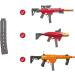 Dart Zone Pro-Series 15-Round Half-Length Dart Magazine 3-Pack - Gray - Buy Online on GoSupps.com