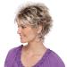 Short blonde real hair wig short blonde wigs for women pixie cut layer layer mixed blonde color short layer cut wigs short stylish fluffy layer wig short light curly ash gold gold