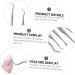 SOESFOUFU 1 Set Manicure tools cuticle shaper cuticle spoon reverse tweezers for craft cuticle remover cuticle stick cuticle trimmer pusher manicure precision pedicure nail Stainless steel - Buy Online on GoSupps.com