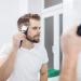 CAFFIA Professional Hair Clippers Cordless Hair Trimmer Rechargeable Beard Trimmer Electric LED Display Haircut Kit for Men and Family Use with Charging Dock 4 Guide Combs - Buy Online on GoSupps.com