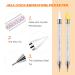 Vikerer 2 Pack Rhinestone Picker Diamond Painting Pen Set with Extra Tips and Tweezer - Dual-End Pickup Tool for Nail Art, Crafts, and DIY Projects - White Pink - Buy Online on GoSupps.com