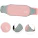 Heated Waist Belt for Menstrual Cramps | Warm Lumbar & Uterus Support | Cordless Heating Pad for Women - Pink - Buy Online on GoSupps.com