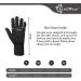 Evridwear Merino Wool Knit Liner Gloves - X-Large Black - 4 Sizes & Colors - Men & Women - Buy Online on GoSupps.com