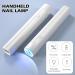 Portable UV Nail Lamp for Gel Nails - Mini LED Nail Dryer for Quick Curing | USB Rechargeable Nail Flashlight for Nail Art and Gem Designs - Buy Online on GoSupps.com
