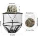 Songyea Mosquito Net Hat - Beekeeper Sun Protection with Removable Mosquito Net | Fast-Dry Wide Brim Gray Hat for Camping Hiking Fishing - Buy Online on GoSupps.com
