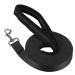 Vivifying Long Line Dog Lead 10m/32ft Nylon Training Lead for Dogs Tracking Training Obedience Lead Leash (Black) 10m Black