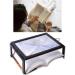 Glass Glass Reading Magnifier Foldable A4 Full-Page Glass with 3 X 4 LED A4 Full Page Magnifier - Buy Online on GoSupps.com