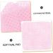 FRCOLOR 2 Boxes Nail Wipes Cleaning Wipes Gel Nail Polish Travel Wipes Pads for Nail Polish Removal Glue Wipes Snail Polish Removers Dip Powder Nail Remover Nail Pads Cotton 4.80X4.80X0.10CM Pink - Buy Online on GoSupps.com