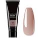 Nail Extension Gel Nail Builder 15ml Poly False Nail Gels Nail Extension Nude Pink Nail Gel Enhancement Crystal Polygel for Beginners Nail Art French Manicure Women (#11 Coffee)