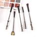 Poter Gifts Wizard Wand Makeup Brushes Set - 10 Pack for Foundation, Blending, Blush, Concealer, Eyebrow, Face Powder - HP - Buy Online on GoSupps.com