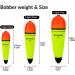 THKFISH EVA Slider Bobbers Assortment for Sea and Freshwater Fishing - 4PCS 4 6 7 - 1-7/10oz (50g) Floats - Buy Online on GoSupps.com